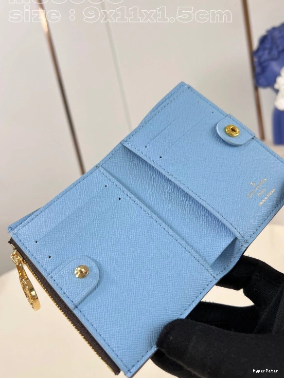 LOUIS - VUITTON Wallet 9*11.5*1.5CM Lisa 0713